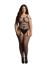 Shredded Suspender Bodystocking Body Stockings